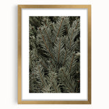 Evergreen Pine Needles Art - Rustic Nature Wall Decor