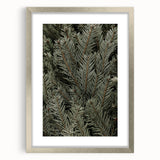 Evergreen Pine Needles Art - Rustic Nature Wall Decor