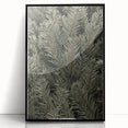 Evergreen Pine Needles Art - Rustic Nature Wall Decor