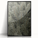 Evergreen Pine Needles Art - Rustic Nature Wall Decor