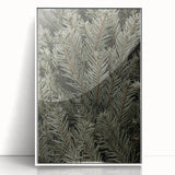 Evergreen Pine Needles Art - Rustic Nature Wall Decor