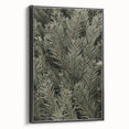 Evergreen Pine Needles Art - Rustic Nature Wall Decor