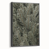 Evergreen Pine Needles Art - Rustic Nature Wall Decor