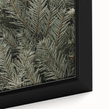 Evergreen Pine Needles Art - Rustic Nature Wall Decor