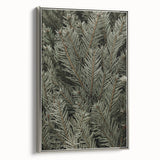 Evergreen Pine Needles Art - Rustic Nature Wall Decor