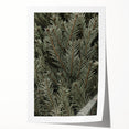 Evergreen Pine Needles Art - Rustic Nature Wall Decor
