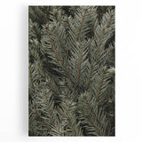 Evergreen Pine Needles Art - Rustic Nature Wall Decor