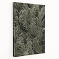 Evergreen Pine Needles Art - Rustic Nature Wall Decor