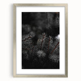 Whispering Pines - Dark Forest Rustic Wall Art