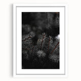 Whispering Pines - Dark Forest Rustic Wall Art