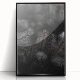 Whispering Pines - Dark Forest Rustic Wall Art