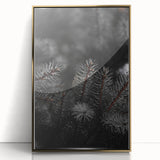 Whispering Pines - Dark Forest Rustic Wall Art