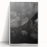 Whispering Pines - Dark Forest Rustic Wall Art