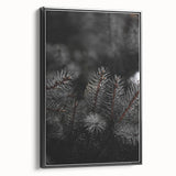 Whispering Pines - Dark Forest Rustic Wall Art