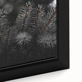 Whispering Pines - Dark Forest Rustic Wall Art