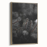 Whispering Pines - Dark Forest Rustic Wall Art