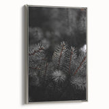 Whispering Pines - Dark Forest Rustic Wall Art