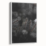 Whispering Pines - Dark Forest Rustic Wall Art