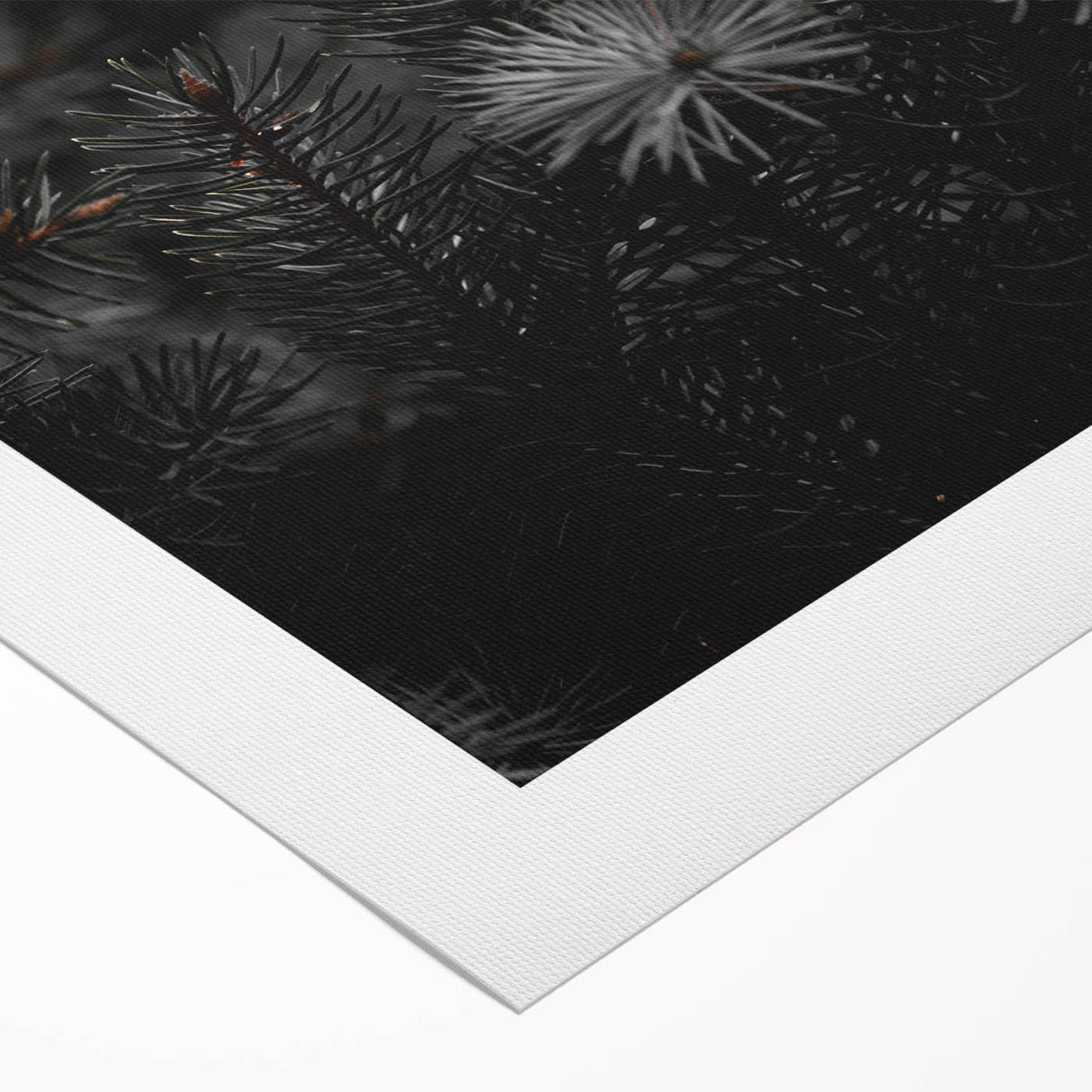 Whispering Pines - Dark Forest Rustic Wall Art