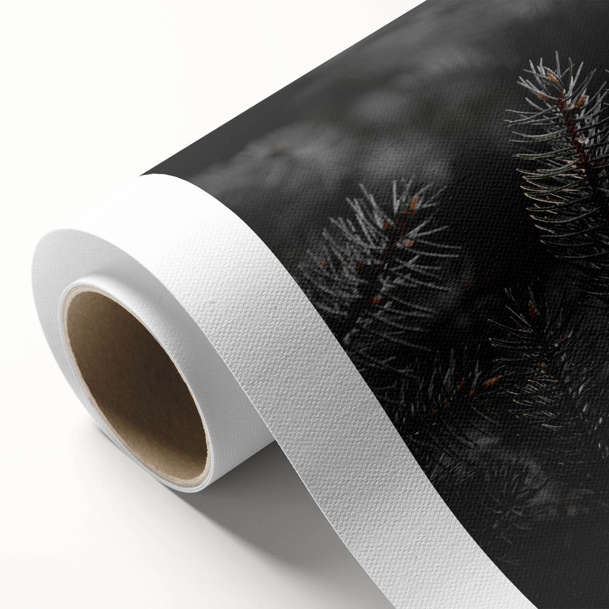 Whispering Pines - Dark Forest Rustic Wall Art