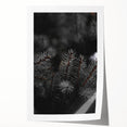Whispering Pines - Dark Forest Rustic Wall Art