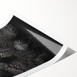 Whispering Pines - Dark Forest Rustic Wall Art