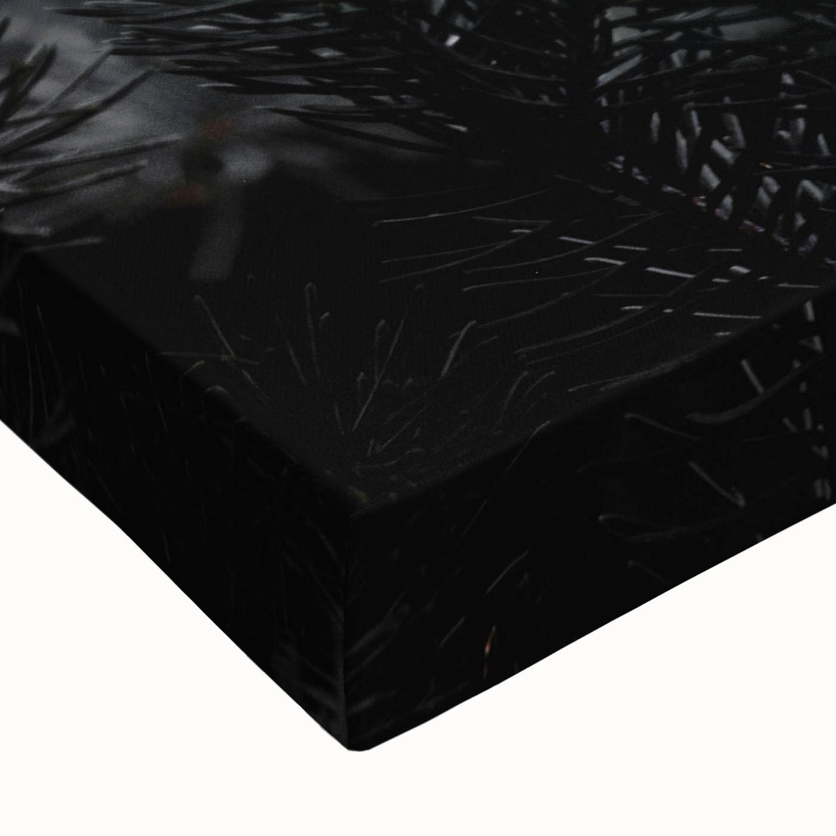 Whispering Pines - Dark Forest Rustic Wall Art