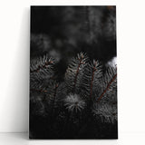 Whispering Pines - Dark Forest Rustic Wall Art