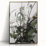 Botanical Elegance - Rustic Floral Still Life Art