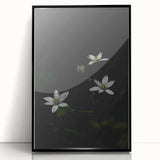 Ephemeral White Blossoms - Minimalist Floral Art