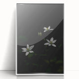 Ephemeral White Blossoms - Minimalist Floral Art