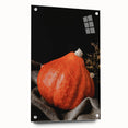 Autumn Harvest Pumpkin - Rustic Fall Wall Art