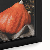 Autumn Harvest Pumpkin - Rustic Fall Wall Art