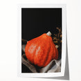 Autumn Harvest Pumpkin - Rustic Fall Wall Art
