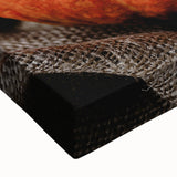 Autumn Harvest Pumpkin - Rustic Fall Wall Art