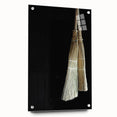 Traditional Broom Pair - Rustic Household Wall Art