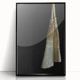 Traditional Broom Pair - Rustic Household Wall Art
