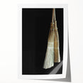 Traditional Broom Pair - Rustic Household Wall Art