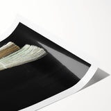 Traditional Broom Pair - Rustic Household Wall Art