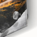 Mountain Reflection - Serene Autumn Landscape Art