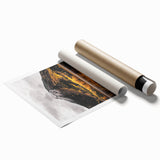 Mountain Reflection - Serene Autumn Landscape Art