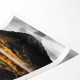 Mountain Reflection - Serene Autumn Landscape Art