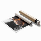 Majestic Highland Cow - Rustic Farmhouse Animal Art