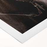 Intimate Horse Portrait - Deep Rustic Equine Art