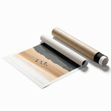 Twilight Flight Over Hills - Rustic Landscape Art