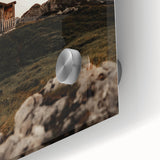 Mountain Cabin Serenity - Rustic Landscape Wall Art