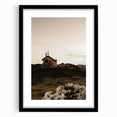Mountain Cabin Serenity - Rustic Landscape Wall Art