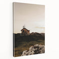 Mountain Cabin Serenity - Rustic Landscape Wall Art