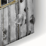 Rustic Cabin Window - Vintage Architectural Wall Art