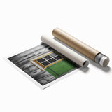 Rustic Cabin Window - Vintage Architectural Wall Art